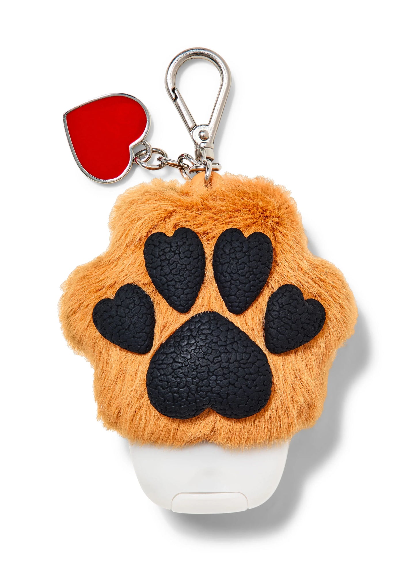 Brown Heart Paw with Charm