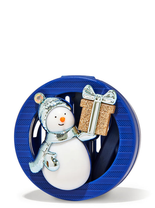 Snowman with Gift