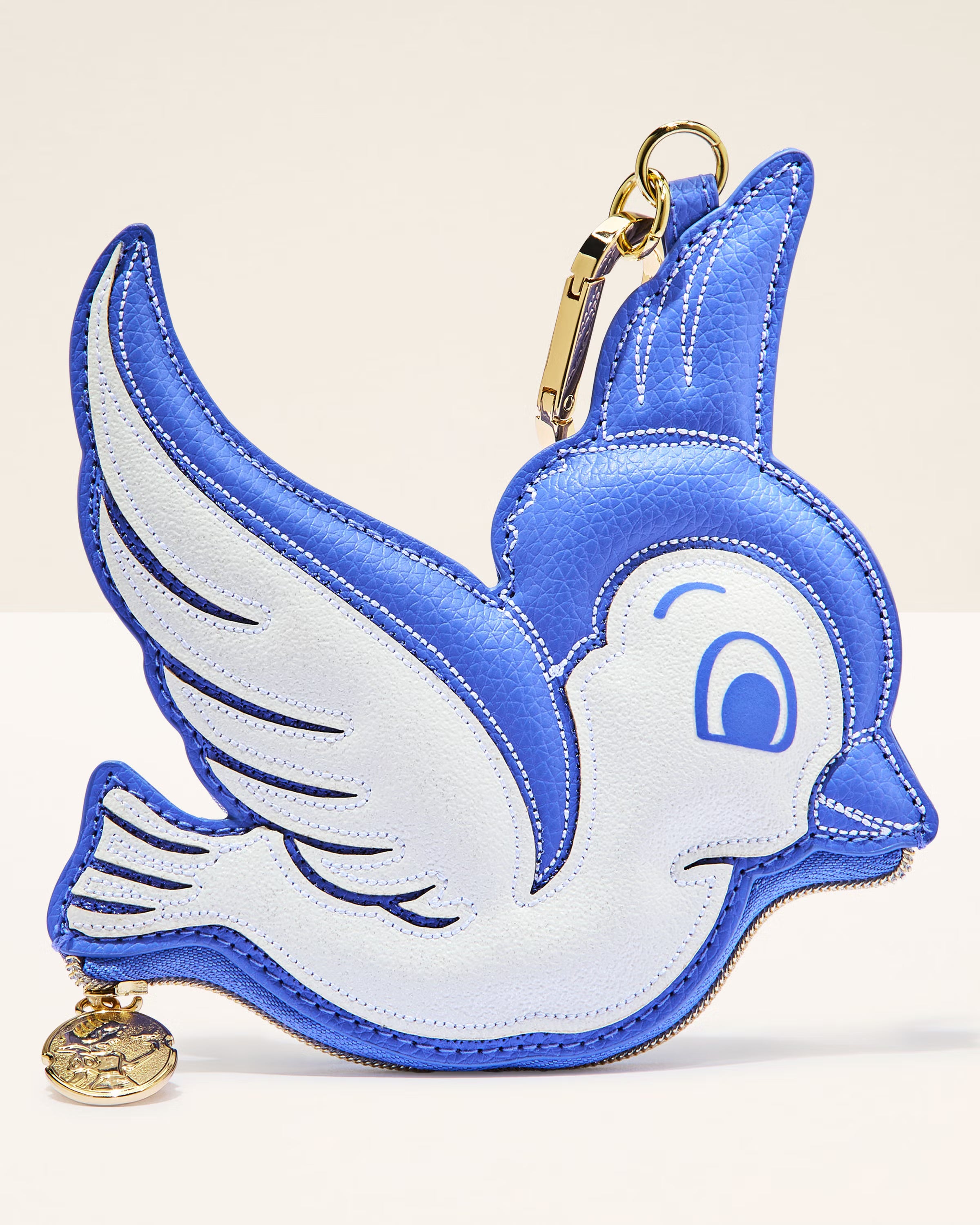 Snow White Blue Bird Monedero