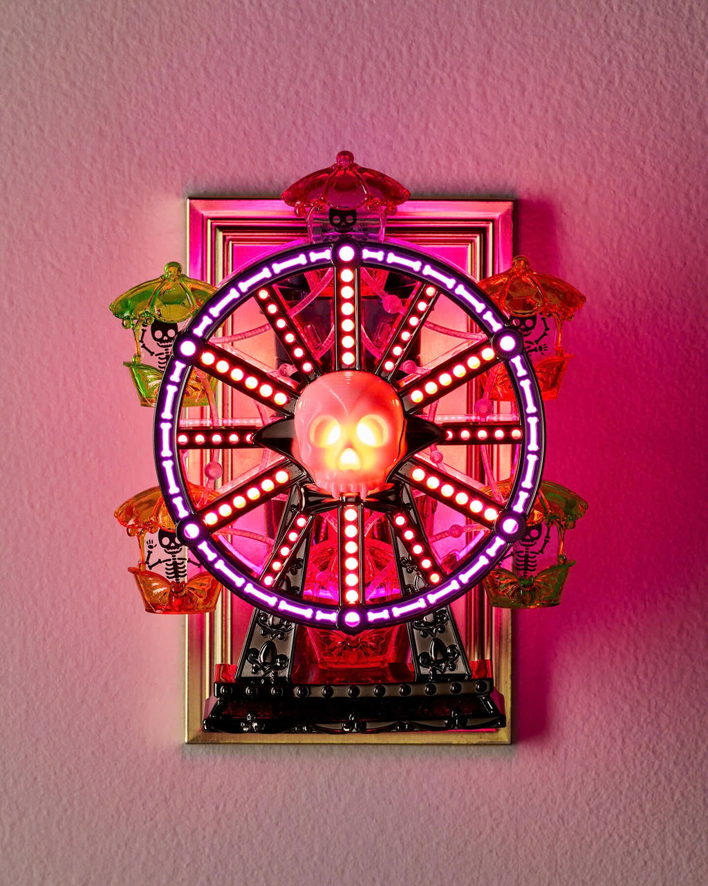Neon Spooky Ferris Wheel