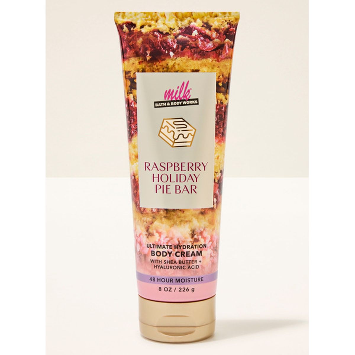 Raspberry Holiday Pie Bar